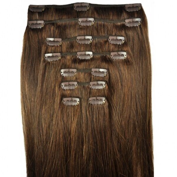 

5A 1B# natural black Clip In Human Hair Extesnison 70g 7pcs 26'' Virgin Brazilian indian deep wave Clip In Hair Extensions dhl free, 1b# natural black 7pcs 100g/set