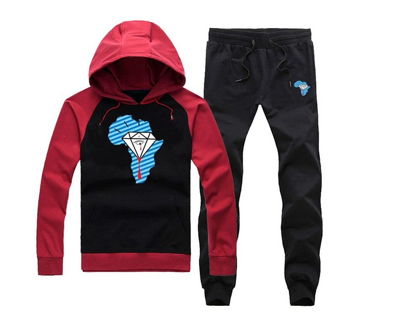 s-5xl 0299 free shipping New Autumn Men UNKUT Tracksuits Slim Fit Fleece Hoodies Printing Male Sweatshirt suit