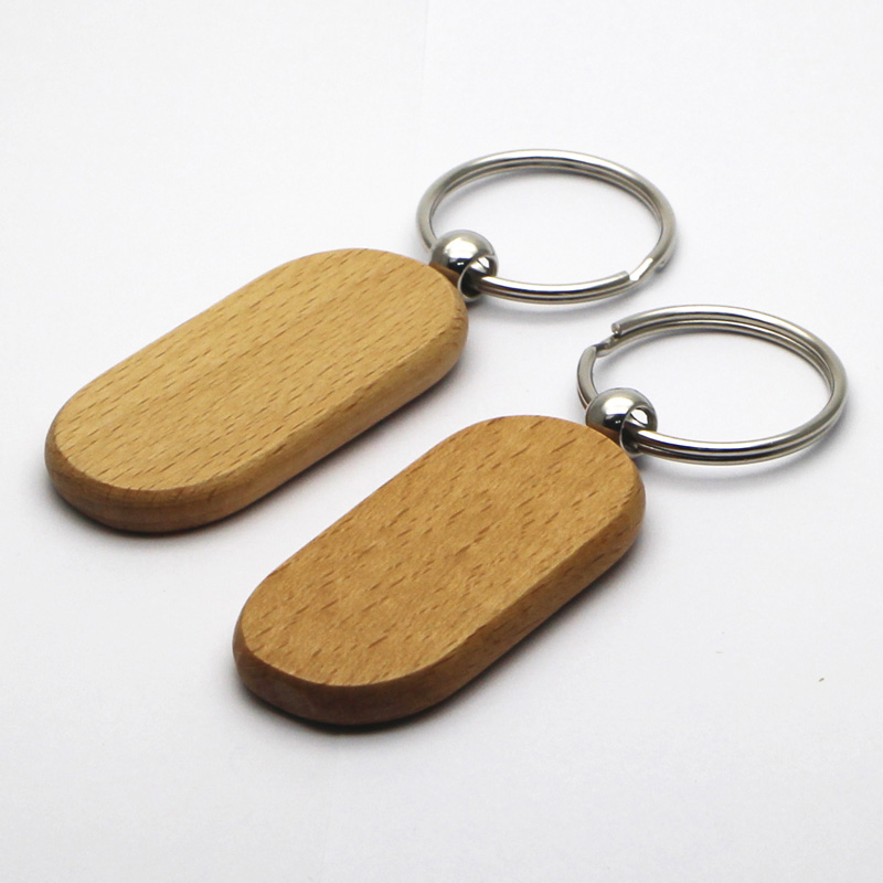 

BIG SIZE WOODEN KEYCHAINS BLANK RECTANGLE KEYRING #KW01DC DROP SHIPPING