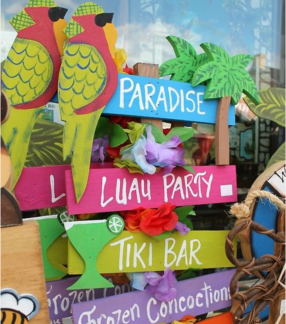 tropical theme party