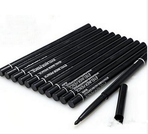 

new Makeup automatic rotating black and brown eyeliner 12PCS