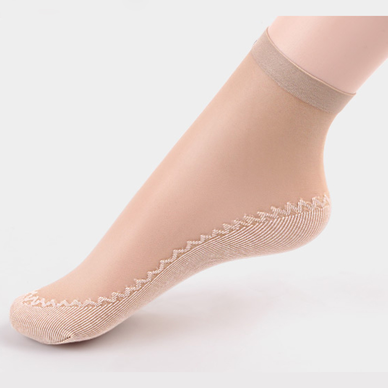 2020 Women Socks Female Socks Summer Style Skin Color/Black Sock Thin