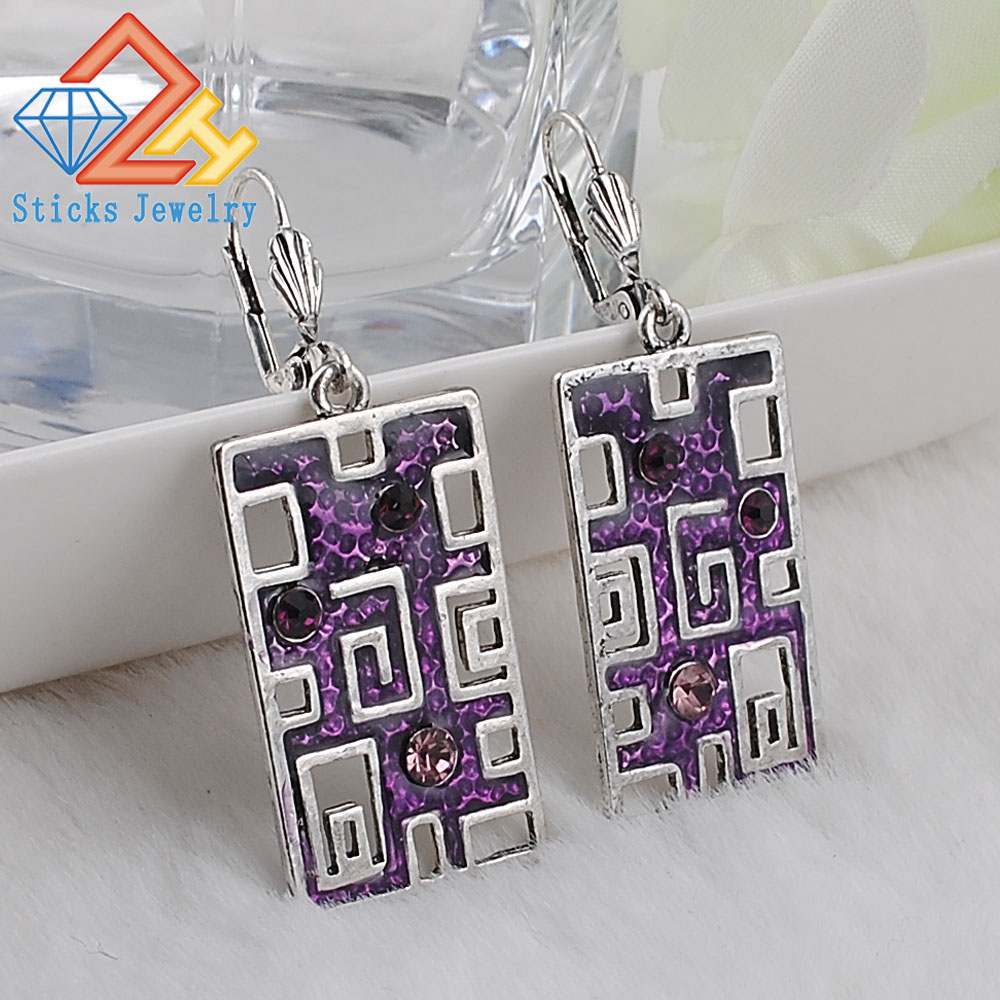 

Charms Drop Earring Accessories Hollow Drop Oil Environmentally Friendly Materials Earring accessories
