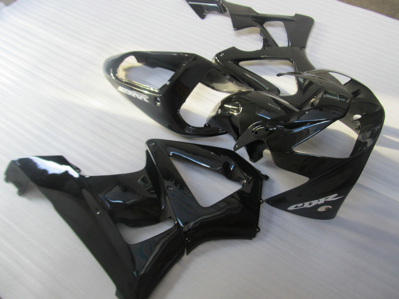 

Injection molded top selling fairing kit for Honda CBR900RR 00 01 glossy black fairings set CBR929RR 2000 2001 OT30, Same as picture