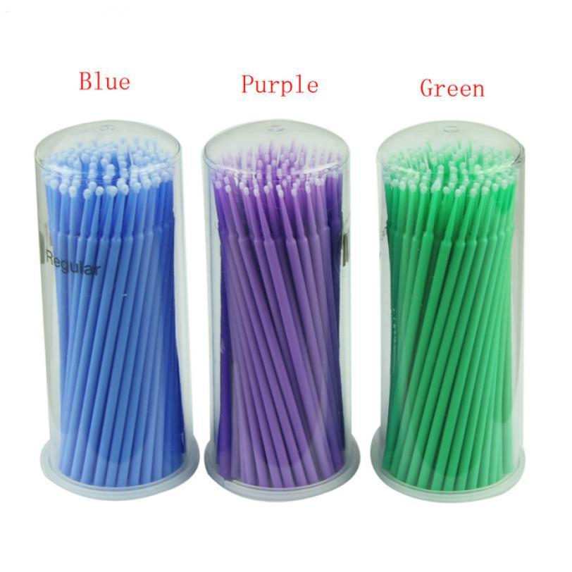 

Wholesale-Hot sale 500pcs/lot Eyelash Extension Micro Brushes Disposable Individual new beauty Applicators Mascara Free Shipping