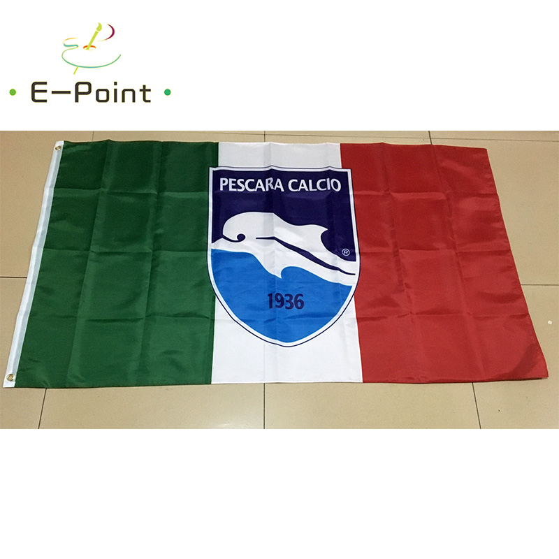 

Italy Delfino Pescara 1936 Type B 3*5ft (90cm*150cm) Polyester flag Banner decoration flying home & garden flag Festive gifts
