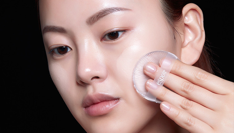 

Dropshipping Best quality !! eSpoir Clear Powder Puff Transparent Silicone Sponge Blender Face Foundation makeup tools with bag