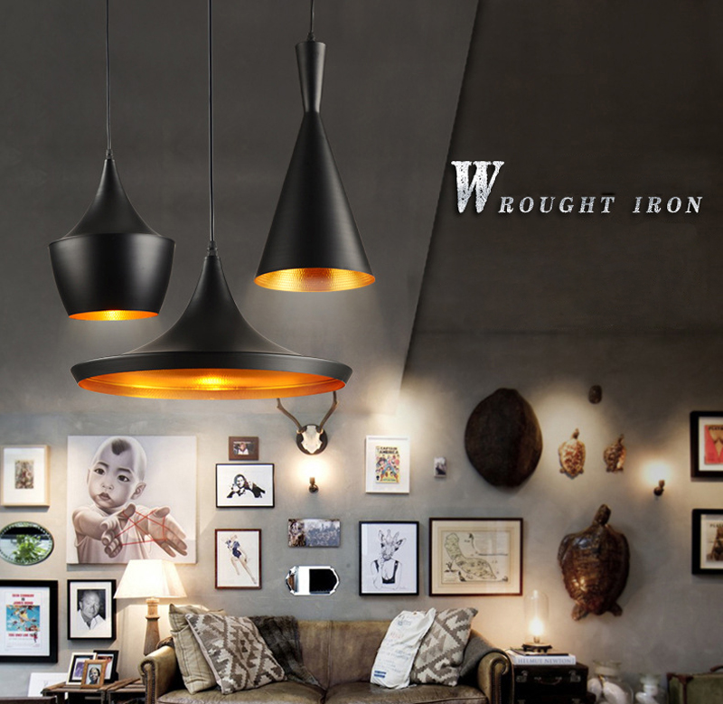 Instrument de musique en aluminium lumineux industriel lampe moderne lampe simple combinée suspendue pendentif lumineux chasseur de lustre pour r