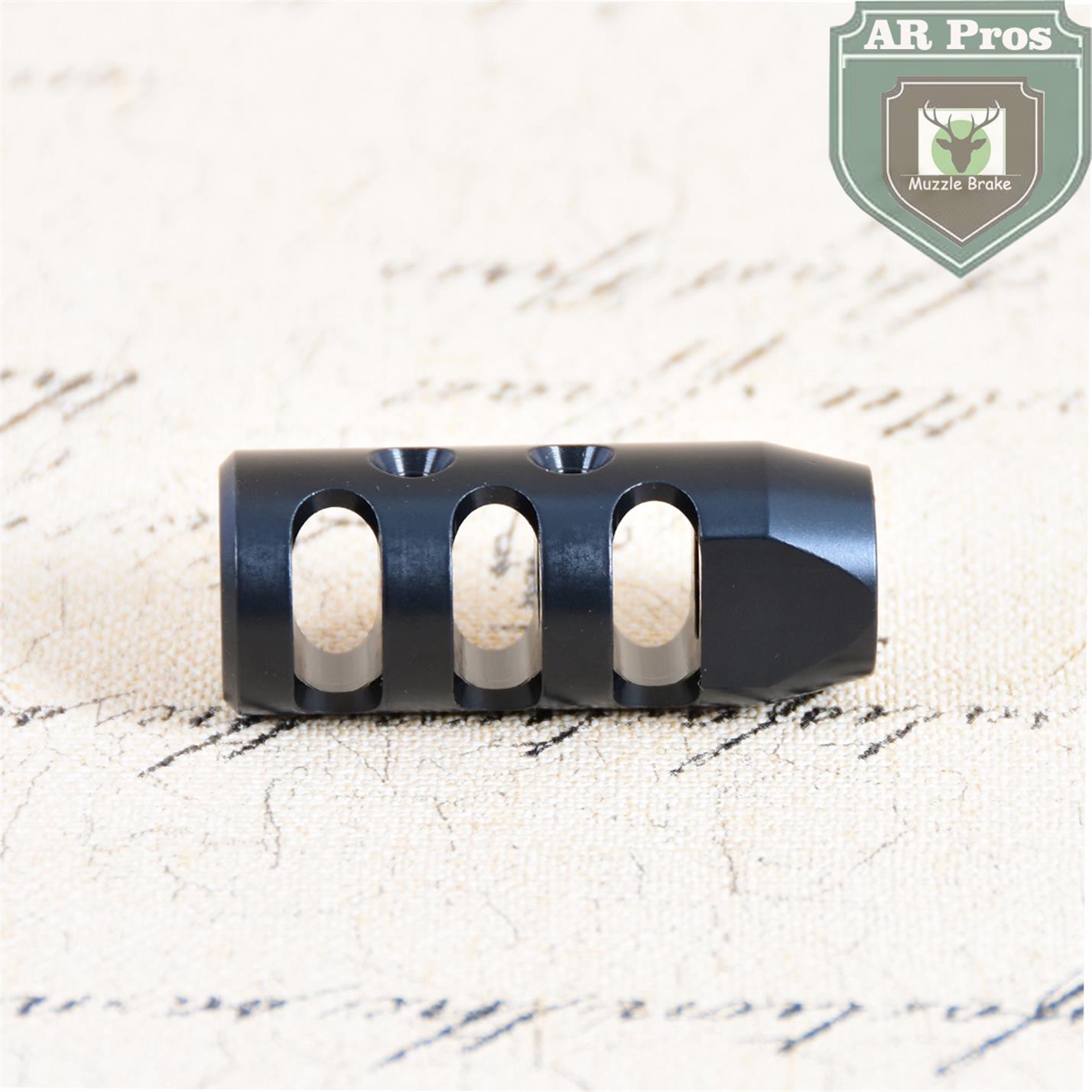 

Compensator .223 5.56 1/2x28 Threads Muzzle Brake with Jam Nut
