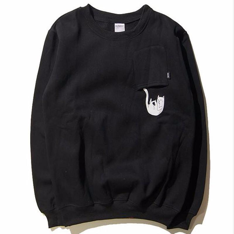 cat brand sweatshirt