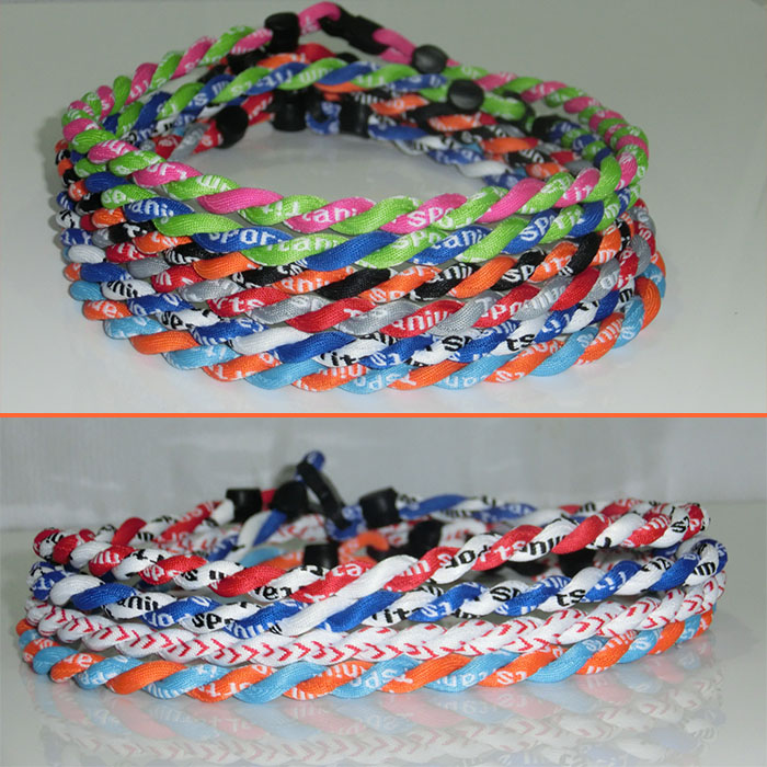 

20" Titanium Sports Tornado Baseball Necklace