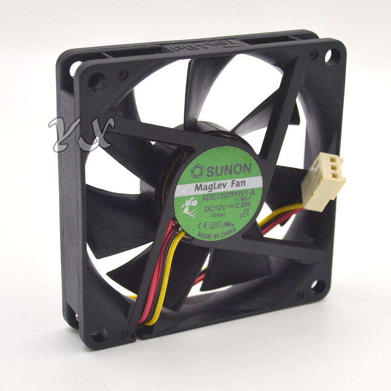 Original SUNON 4028 GM1204PQV1-8A 40mm 4cm DC 12V 2.8W 3wire Cooling Fans