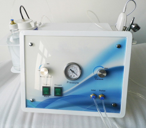 

High quality 4 in 1 hydrodermabrasion diamond dermabrasion ultrasonic skin scrubber oxygen jet peel machine with air pump stable water flow