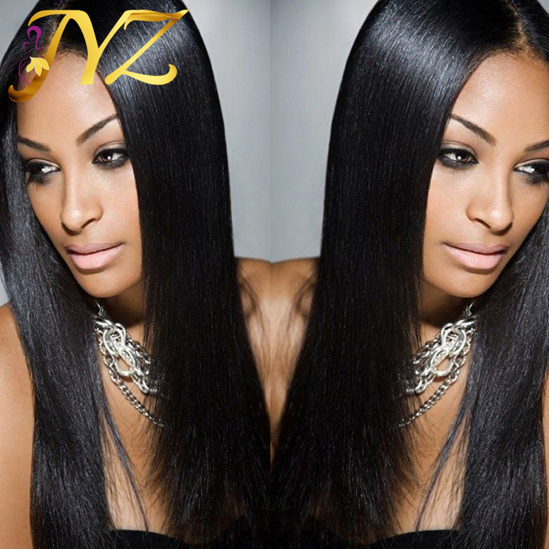 

Straight Full Lace Wigs Top Quality Lace Front Wigs Natural Hairline With Baby Hair Medium Size Cap Lace Front Wig, 2#