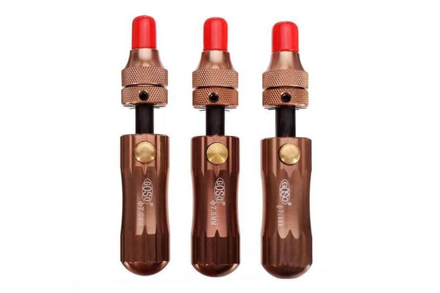 

GOSO 7 Pin Tubular Lock Pick (7.0mm, 7.5mm, 7.8mm) 3 Pieces Full Set Lock Picking Tool