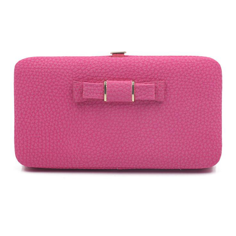 

New designer wallet famous brand women wallet and purse clutch pu carteiras wallet ladies Famous Brand purse free shipping, Red;black