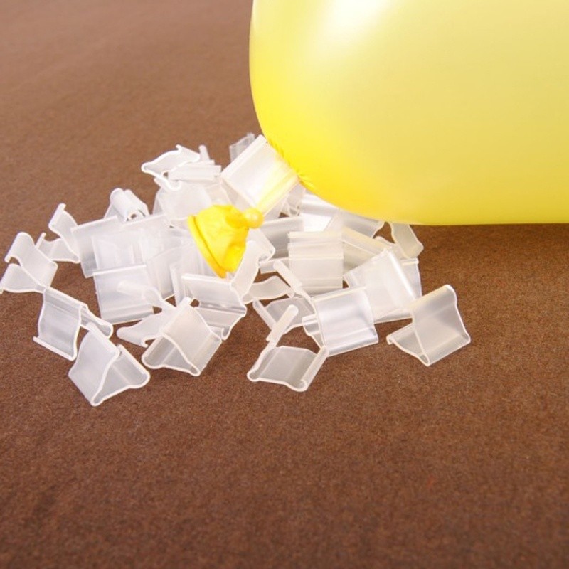 

4000PCS/Lot Useful "V" Shape Balloons Sealing Clip Ballon Buttons Clips Wedding/Birthday/Christmas Party Decoration Supplies Accessories