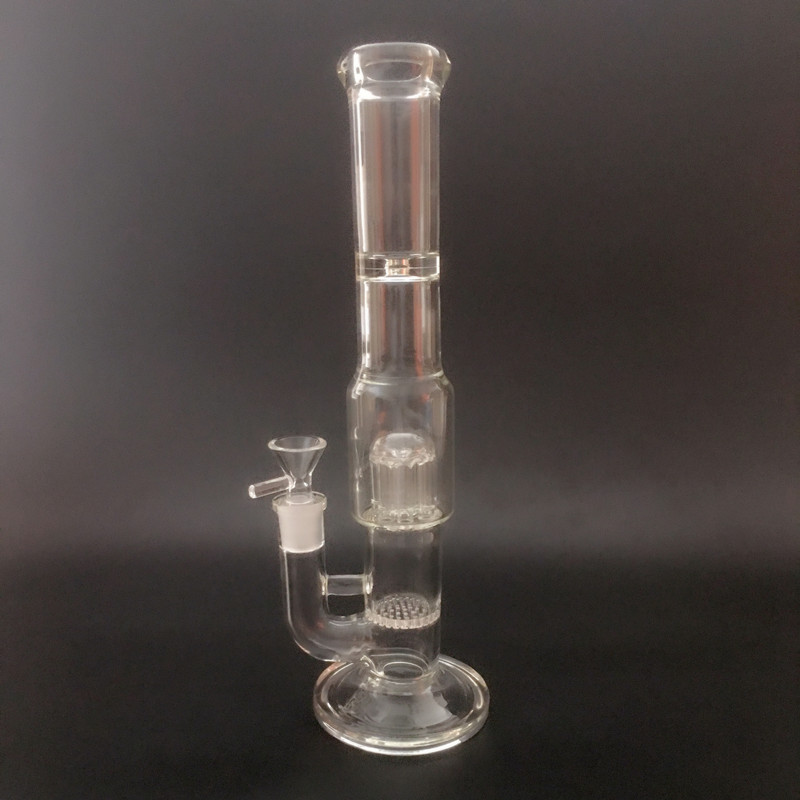 High quality heavy glass hookah 2 perc (GB-294)-image-378399989