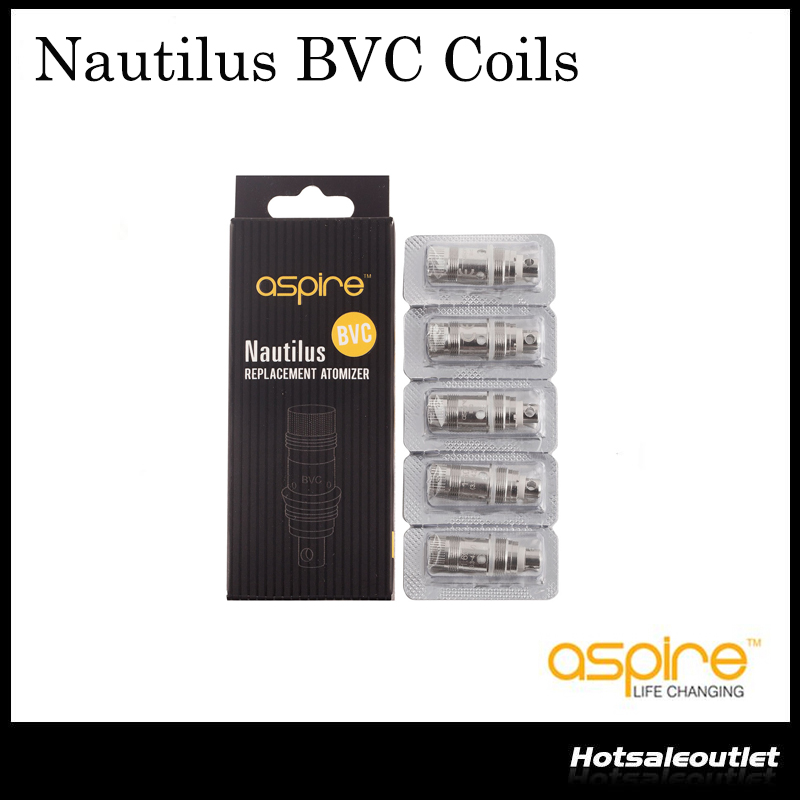 

Original Aspire Nautilus BVC Replace Coil For Aspire Nautilus Mini Nautilus 2 Tank 0.7 1.6 1.8ohm Bottom Vertical Coil
