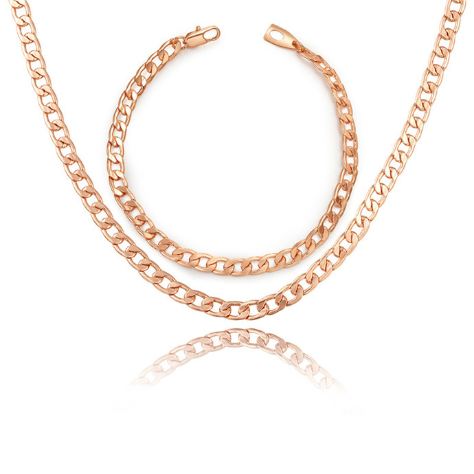 Plated rose gold