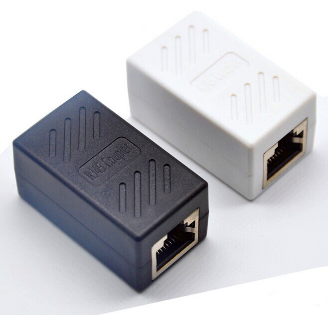 

FreeshippingFerr CAT6 RJ45 Female to Female Lan Connector Ethernet Network Cable Extension coupler Adapter With Shield