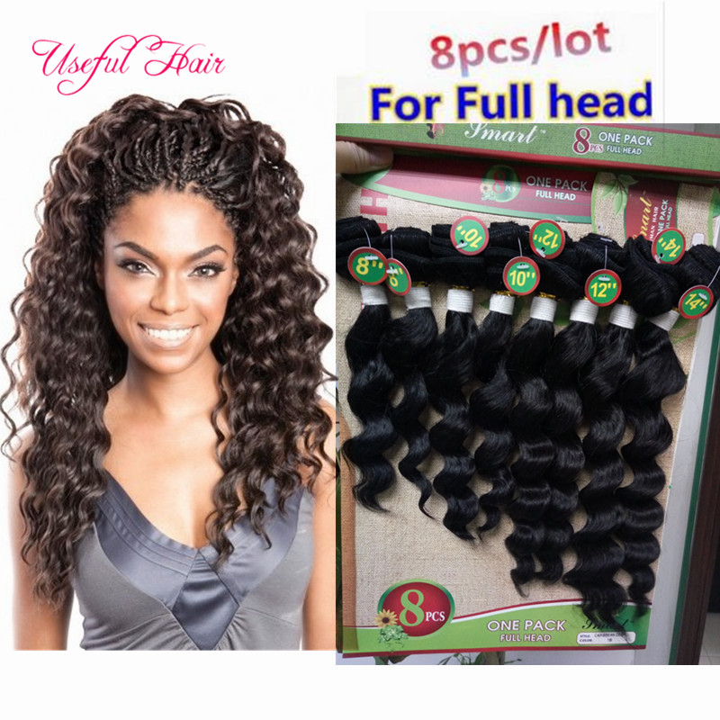 

high quality 8pcs one head brazilian hair bundles body wave hair weaves Brazilian hair mongolian curly ombre bug,black human for black women