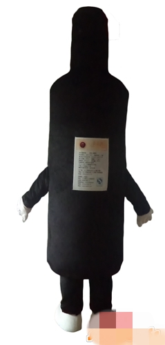

Custom Bottle mascot costume Adult Size free shipping, Red