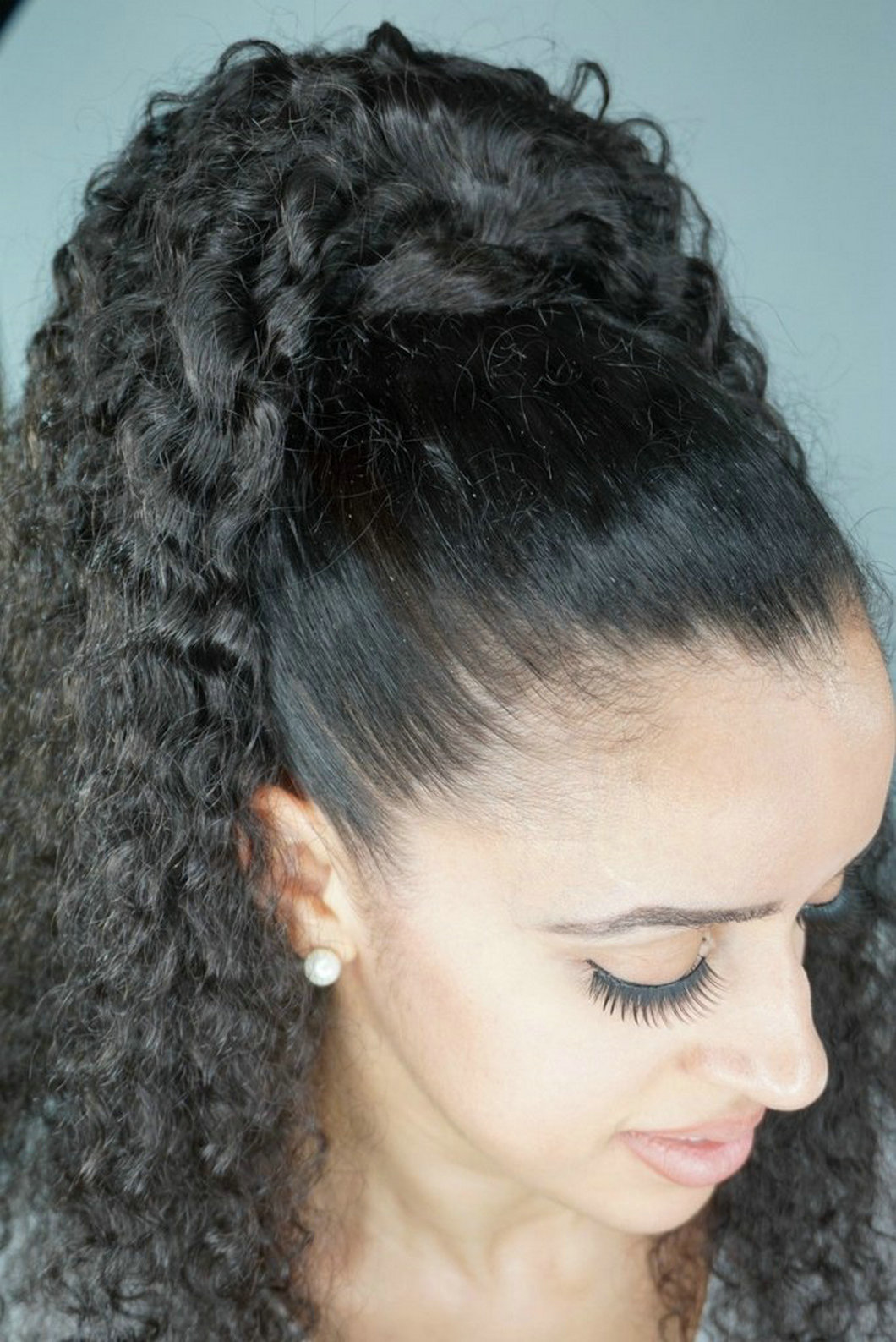 

Natural kinky Curly ponytail hairpiece wraps around Brazilian virgin Human Drawstring Pony tail Hair extension 140g fast delivery