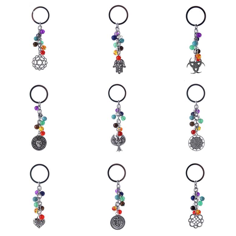 

Hot sale New key chain life tree owl peach heart and other key ring KR342 Keychains mix order 20 pieces a lot