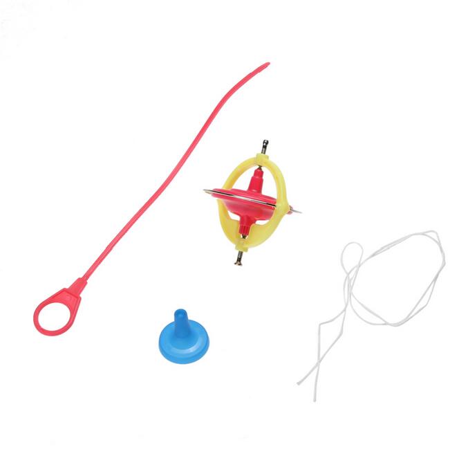 

3pcs/lot Amazing Multifunctional Manual Whirlwind LED UFO Peg-Top Music Gyroscope Toy