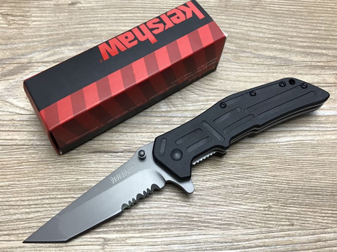 

Kershaw 1985ST G10 Tactical Folding Knife Titanium Serration Camping Hunting Survival Pocket Military Utility EDC Tools Xmas Collection