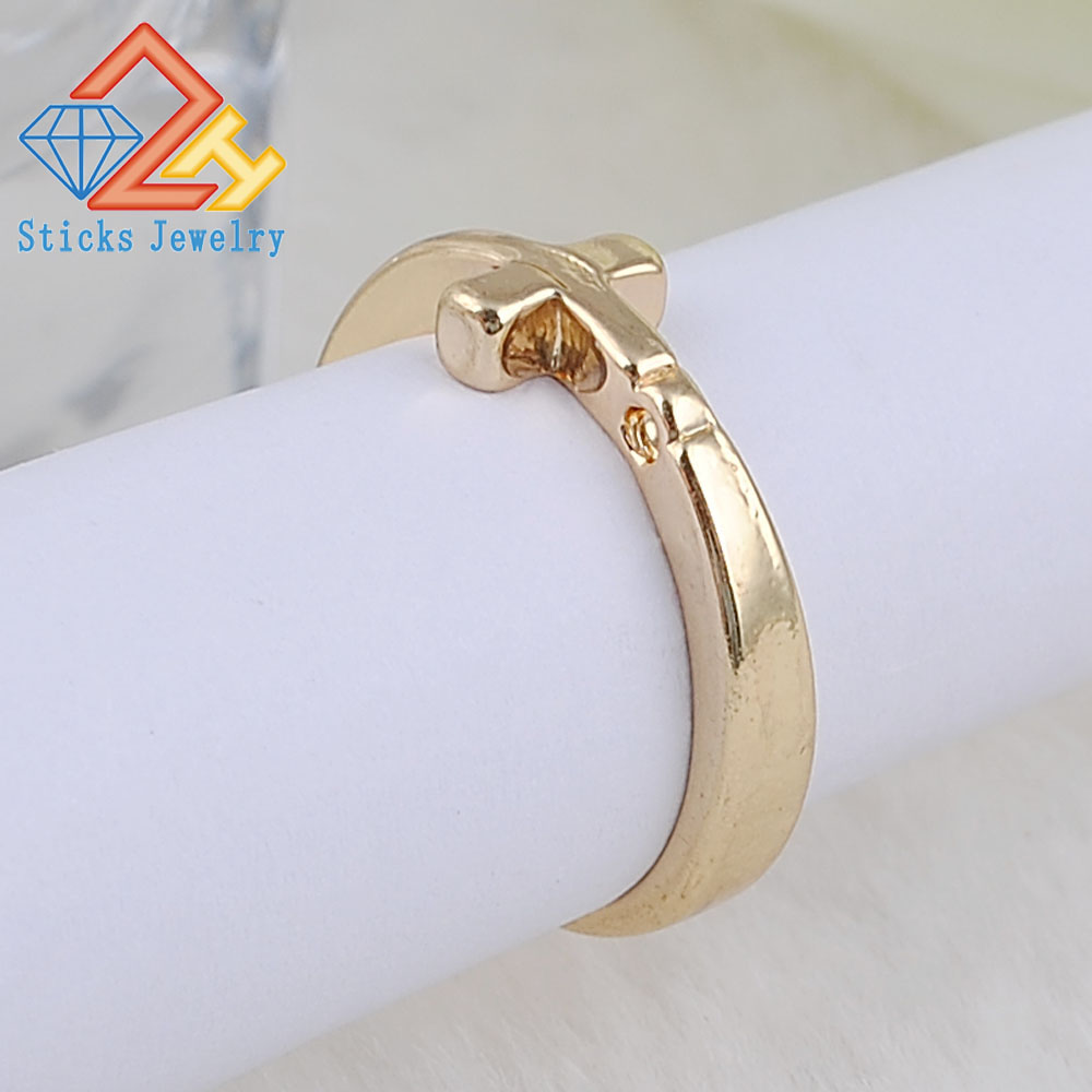 

1piece / lot) Cross Alloy Ring