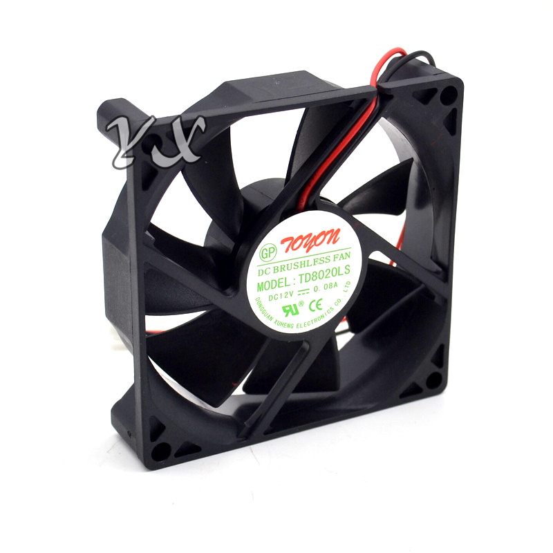 

New original TD8020LS 12V 0.08A 8CM fan dispenser 80*80*20 MM quiet fan