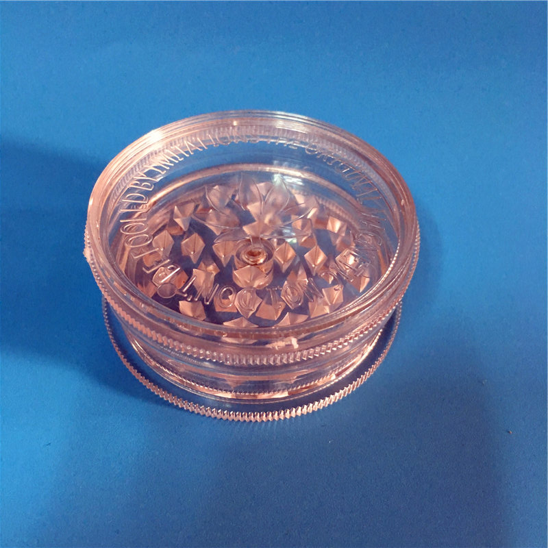 

Cheap 2.63 Inch Clear Acrylic Herb Grinders 3-Parts Plastic Herb Grinders Smoke Herb Grinders Fress Shipping World Wide