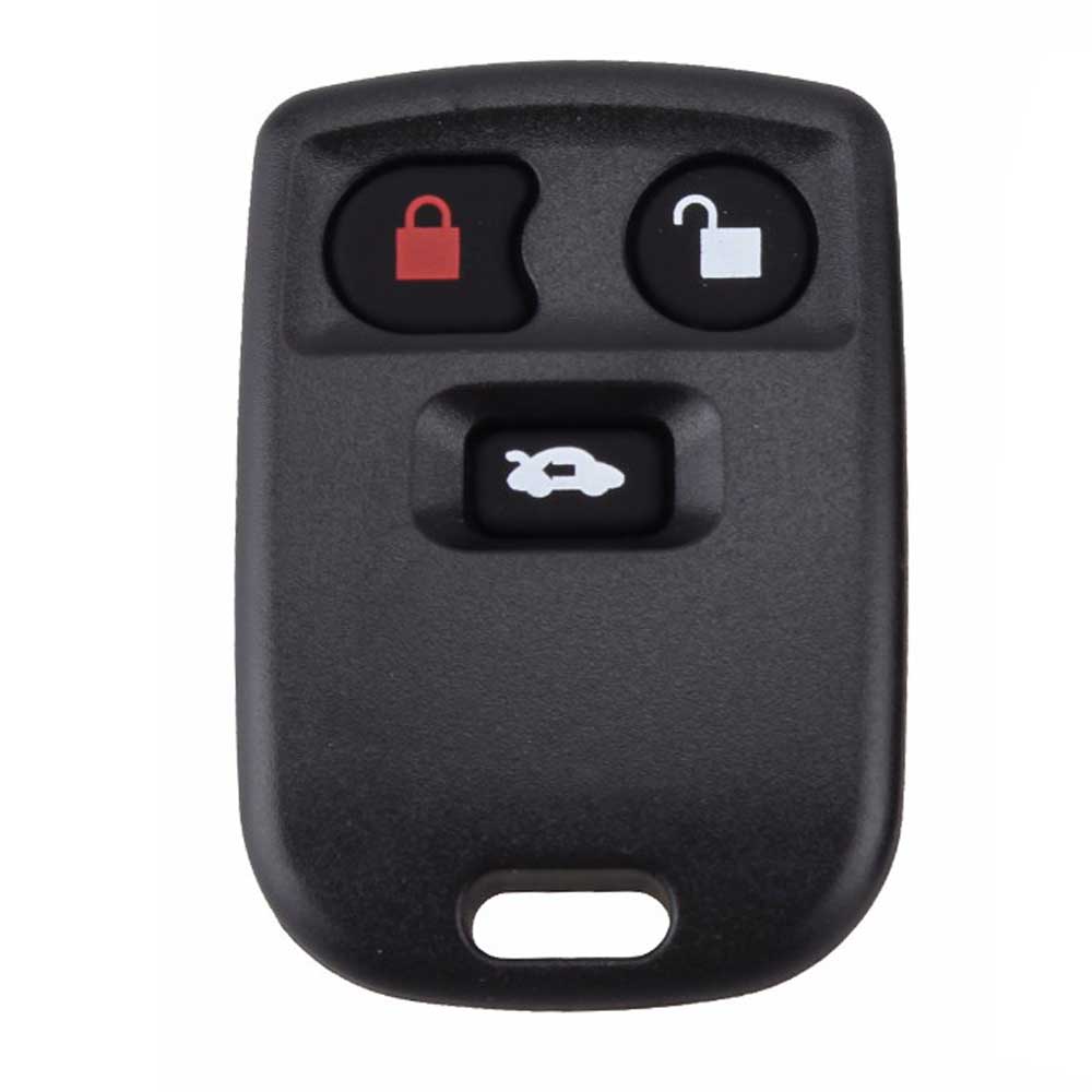 

3 Button Replacement Remote Key Fob Shell Case Replacement For Jaguar S Type, Black