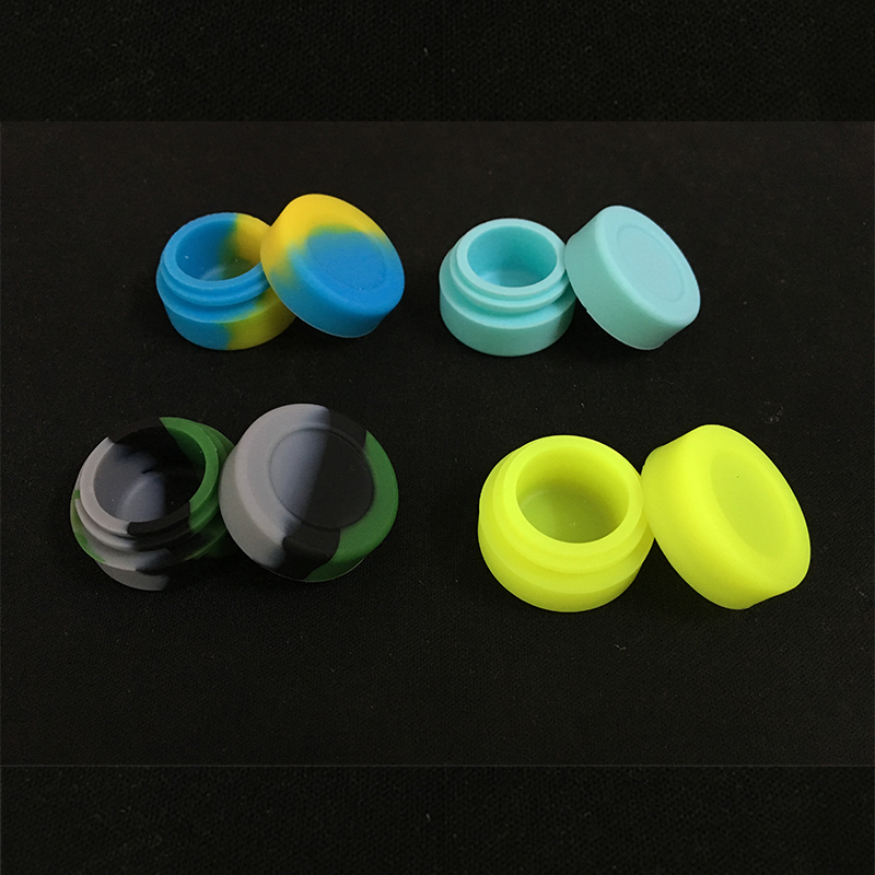 

50 NoGoo Nonstick Silicone Containers 3 Ml Small Dab Container Free Shipping