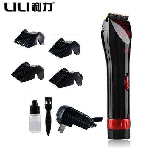 

[BLACK CERAMIC] Professional 15W Men's Electric Hair Trimmer Titanium Haircut Baby Hair Clipper Shaving Cutting Machine 110-240V
