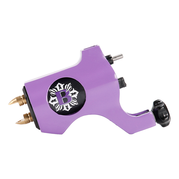 

Great Purple Color Bishop Style Rotary Tattoo Machine Gun For Tattoo Needle Ink Cups Tips Kits 8 colors can choose