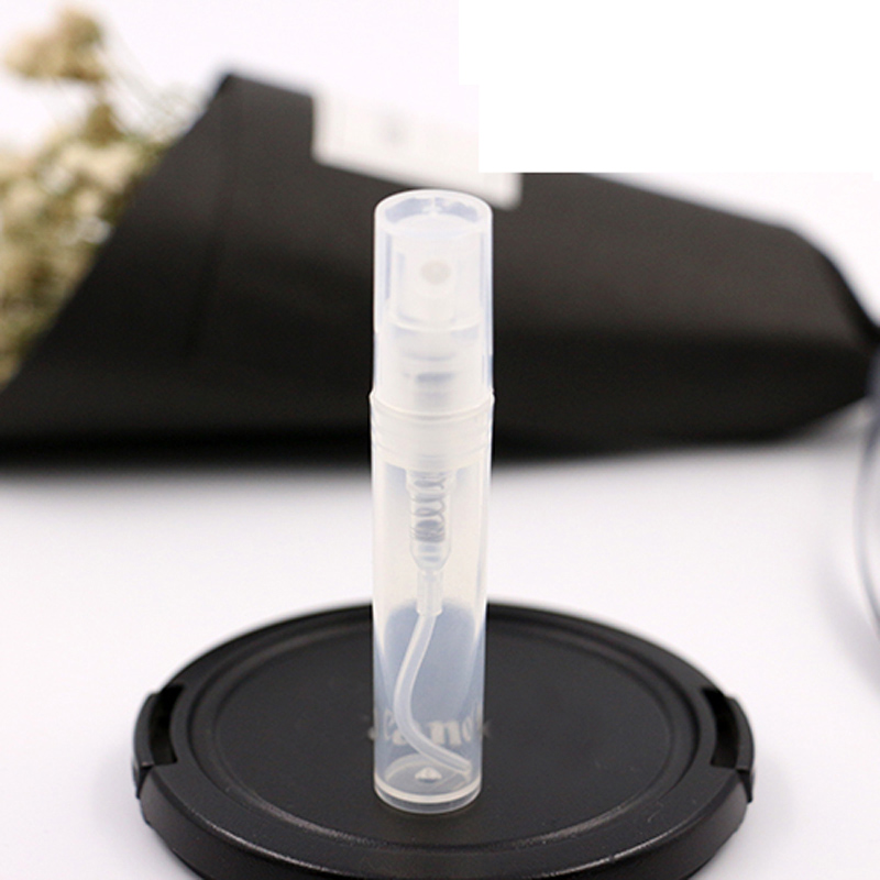 

3CC 3ml plastic perfume pen small spray bottle empty cosmetics trial sample bottle Atomizer bottle top quality