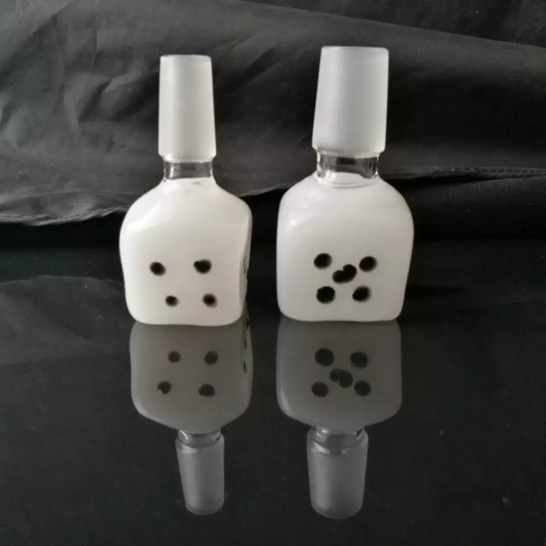 

Wholesale Cheap Real Images New arrival dice Bowls for dry herb 14 mm male Glass bowl glass bucket glassbowl for glass bongs