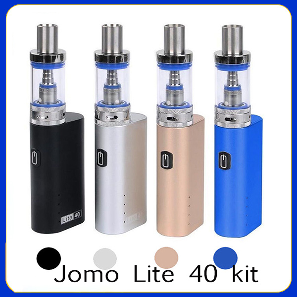 

Jomo Lite 40 kit with 3ml Lite Tank atomizer 2200mah 40w Lite battery box mod E cig, Red