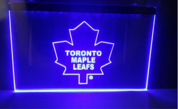

B-171 Toronto Maple Leafs beer bar 3d signs culb pub led neon light sign home decor crafts