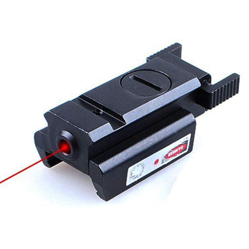 

Mini Tactical Laser Sight With 20mm Picatinny Weaver Rail Mount Red Dot Hunting Scope Sights For Airsoft Rifle Pistol Handgun.