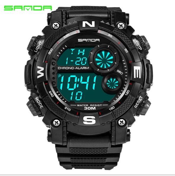 

Brand sanda Outdoor men's sports watch Korean personalized youth table multi-functional mountaineering watches