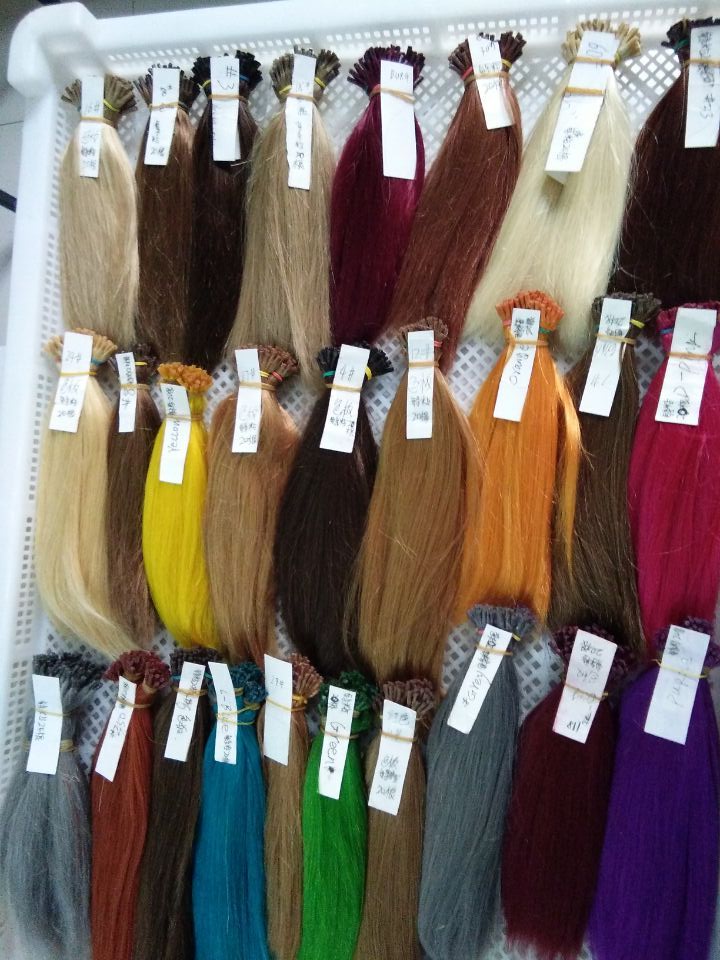 

Grade 7A--16inch U tip in hair extension/100% Human Indain hair/1g per strand and 100s per Lot/75s dark Purple&25light Purple