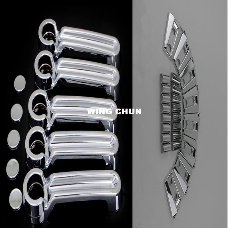 VW Passat 2006-2016 Cromo Puerta Manija de la puerta de la manija y Tazón Taza 4 Puertas Acero Inoxidable De Acero