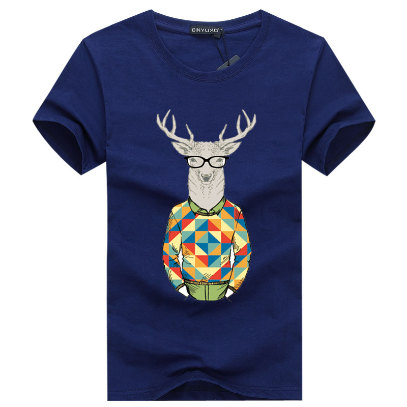 

Wholesale- 2017 New Pure cotton Short Sleeves Hip hop Fashion Mens T-Shirt Tshirt O-Neck Summer Personality Fashion men t-shirts F773, White