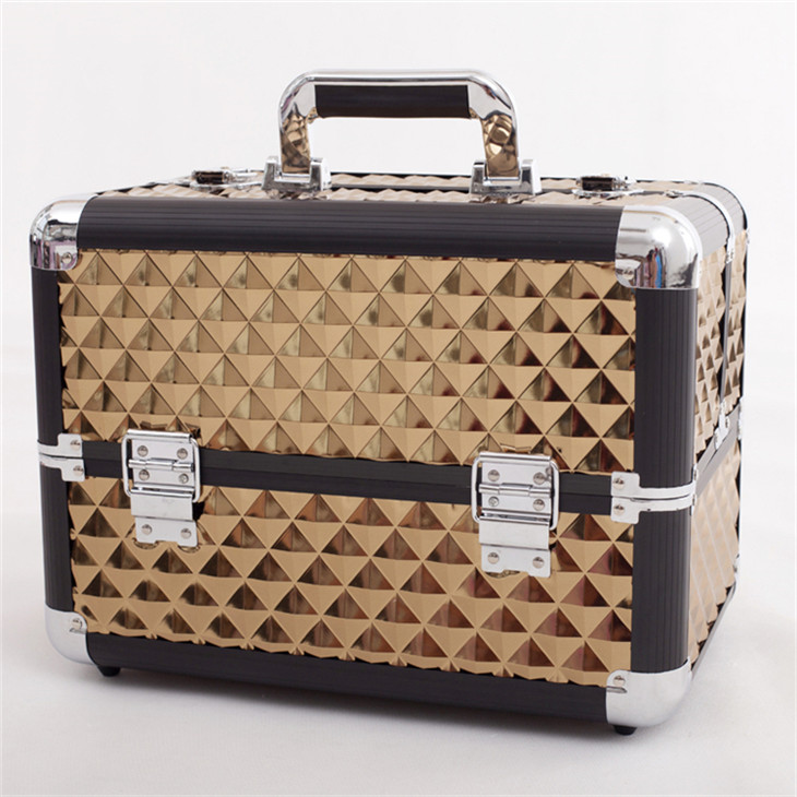 2019 Professional Cosmetic Bag Big Hard Makeup Organizer Storage Box