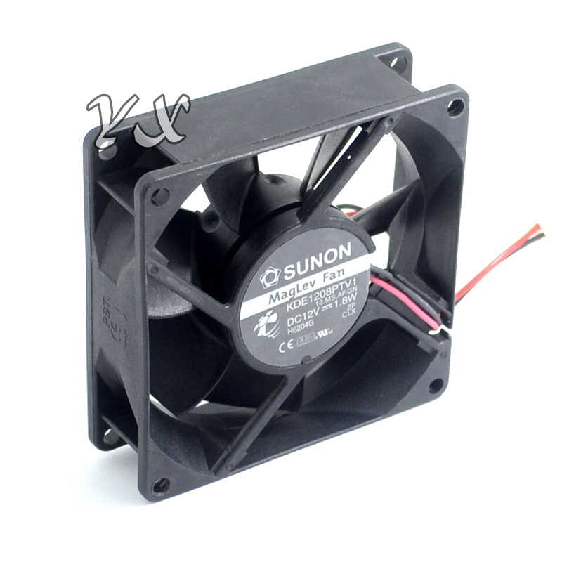 1PC SUNON KDE1208PTV1 cooling fan DC12V 1.6W 80*80*25mm 2pin