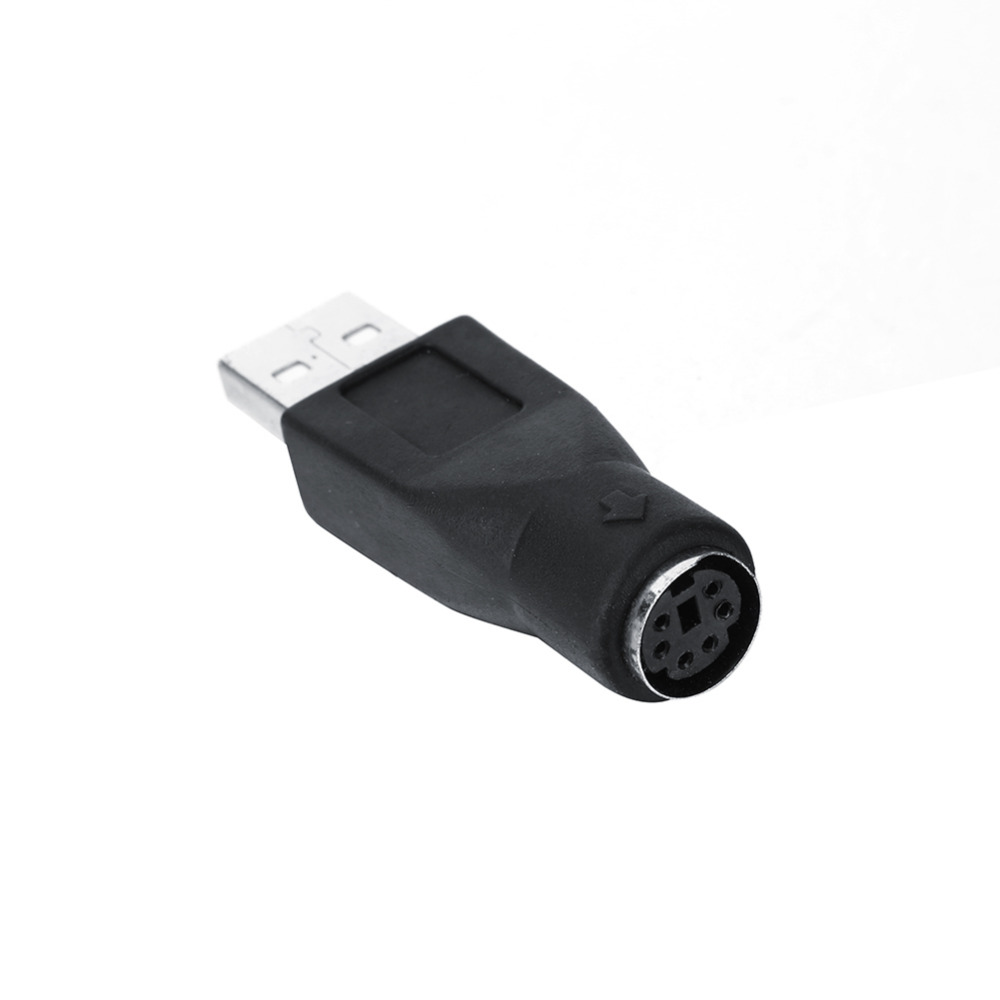 

Freeshipping 10pcs/lot USB Male to PS/2 MD6 Adapter Connector For Keyboard Mouse Converter Pc Computers